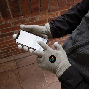[CU6356] Knit Touch Screen Gloves