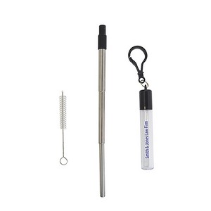 [KP9694] Thermosphere Telescopic Stainless Straw In Case