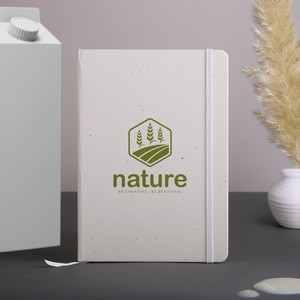 [CA9799] Dairy Diary Recycled Milk Carton Journal