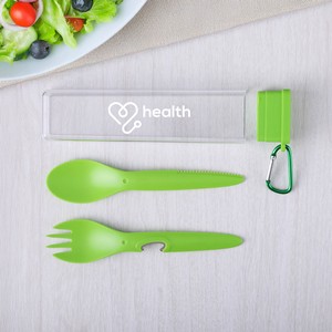 [KP9810] Cora Recycled Plastic Utensil Set