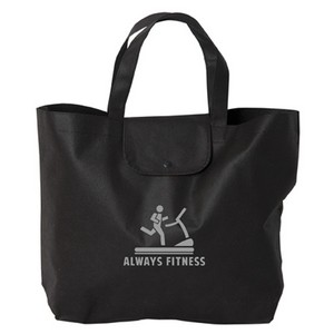 [NW6419] Go-Time Gatherer Folding Non Woven Tote Bag
