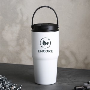 [DA9733] Phoenix Recycled Stainless Steel Flip Straw Tumbler