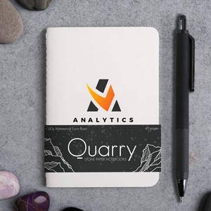 Quarry Stone Paper™ 3" x 5" Pocket Notebook