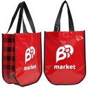 Lumberjack Plaid Laminated Fashion Tote
