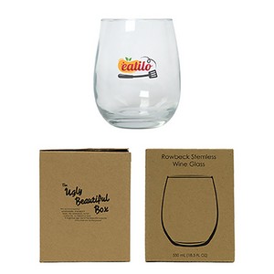 [GL9333] Rowbeck 550 Ml. (18 Fl. Oz.) Stemless Wine Glass