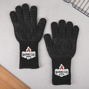 [BOM215HG] HeatGuard No Slip Cooking Gloves