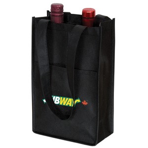 Non Woven Two Bottle Wine Bag