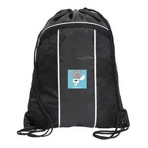 [P8556] Surf Drawstring Backpack
