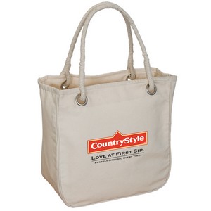 10 oz Organic Cotton Rope Tote