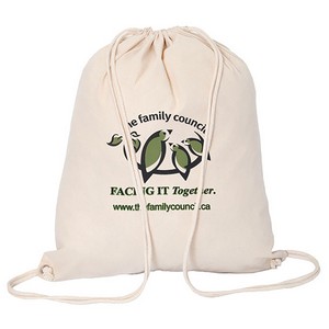 5.5 oz Cotton Drawstring Bag