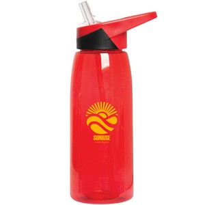[WB9629] Clasher 750 Ml. (25 Fl. Oz.) Tritan™ Bottle With Straw
