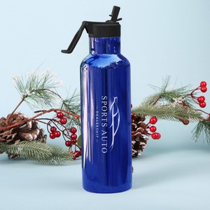 Balsam 750 Ml. (25 Fl. Oz.) Steel Bottle With Flip Straw
