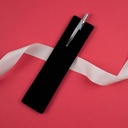 Black Velvet Pen Pouch