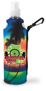 [0046-3W-CLIP-4CP] 1/2 Liter Kolder Water Wetsuit Bottle Cover w/Belt Clip