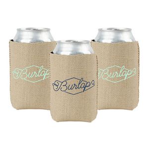 [0070-3B-1C] Burlap Neoprene Kolder Kaddy Coolie
