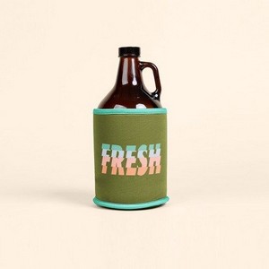 Neoprene Growler Cover Sleeve w/Bias Trim