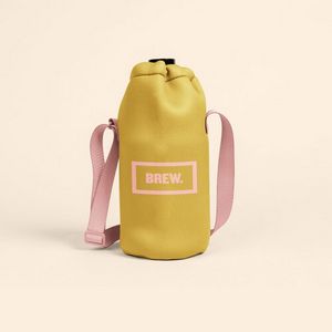 [0642-3M-1C] Neoprene Growler Cover w/Drawstring Closure