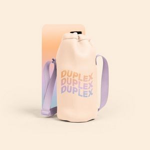 [0642-3X-DUPLEX] Neoprene 4CP Duplex Growler Cover w/Drawstring