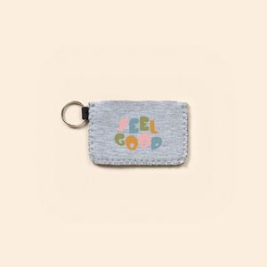 Heathered Jersey Knit Neoprene Card Guard