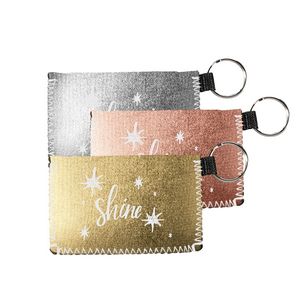 [0651-3L-1C] Metallic Neoprene Card Guard