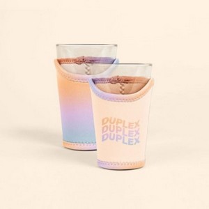 [1041-3X-DUPLEX] Stacia Deluxe 4CP Duplex Pint Glass Sleeve