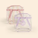 Clear Vinyl Tote w/Zipper