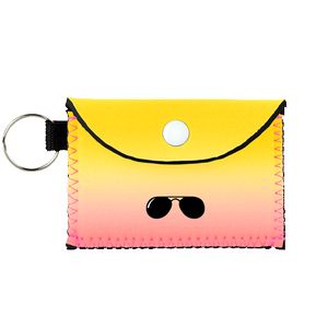 [1640-3W-4CP] Bend & Snap 4CP Neoprene Card Wallet