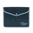 11" Macbook Air®/Macbook Pro® Denim Snapfolio