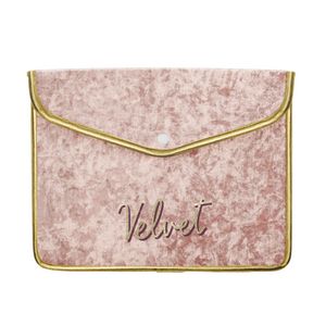 [1673-3V] 11" Macbook Air®/Macbook Pro® Velvet Snapfolio