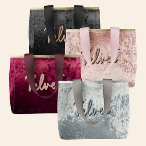 Velvet Neoprene Small All Day Tote