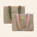 All Day Tote Burlap Neoprene Medium