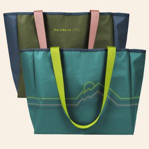 [2080-TR-1C] Large Tarpaulin All Day Tote
