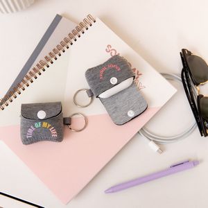 [2104-3H-1C] AirPods® Pro & 3rd Gen Heathered Neoprene Cover