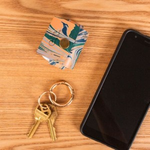 [2106-LH-MB] AirPods Pro Cover - Marbled Leather