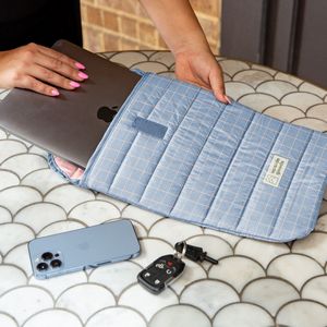 [2127-PP-4CP] 11" x 15" Puff Puff Laptop Sleeve
