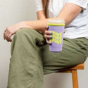 [2147-3M-1C] Coffee Sleeve - Large - Solid Neoprene