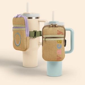 [2291-3B-1C] Large Burlap Neoprene Hydro Pouch