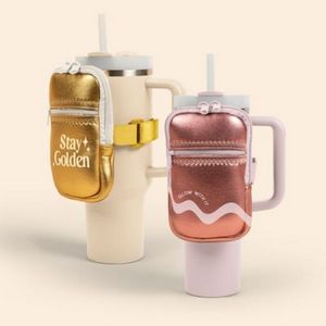 [2291-3L-1C] Large Metallic Neoprene Hydro Pouch