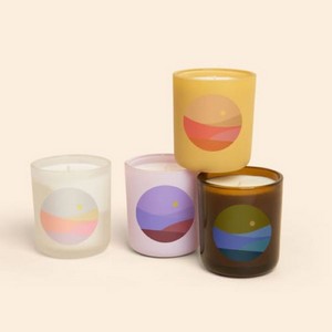 [3010-1C] 12 Oz Vela Candle - Direct Print