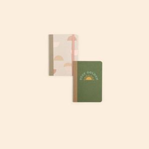 [3461-BG-4CP] Journal - 5 X 3.5 Passport - Tape - Blank Guts - T - Mini