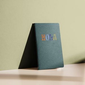 [3483-BWG] Sewn Journal - Large - Solid Cover