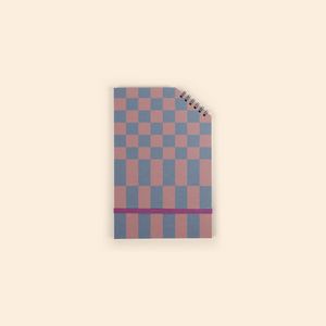 [3542-BWG] Corner Coil Notebook - Large - Solid Cover