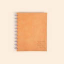 Disc-Bound Journal - Debossed Leather - Large
