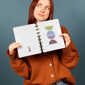 [3596-BWG-1C] Disc Journal - Small - Polypropylene Cover