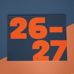 [3627-CG] Academic Calendar - Large - Horizontal