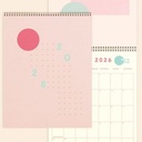 Calendar - Jumbo - Vertical - Text Weight With Color Guts