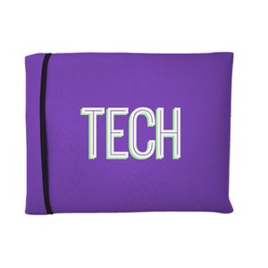 [495] 14.35"x10.7"x1.5" Large Wraptop Scuba Foam Laptop Sleeve