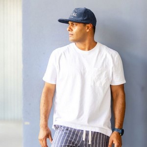 [4C00-CR-EMB] 5-Panel Hat - Flat Brim - Unstructured - Corduroy