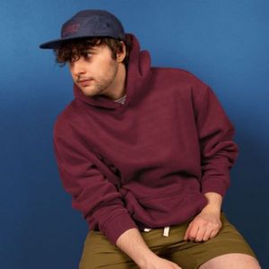 [4E00-CT-EMB] Camper Hat - Flat Brim - Unstructured - Cotton Twill