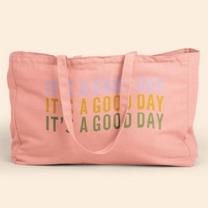 [5015-CC-1C] BABS Oversized Tote - Colored Canvas
